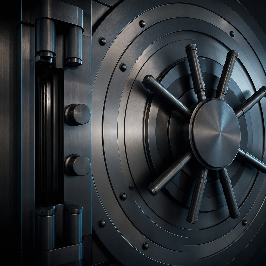 U.S. Treasury bills held in insured custody — the reserve backing the token